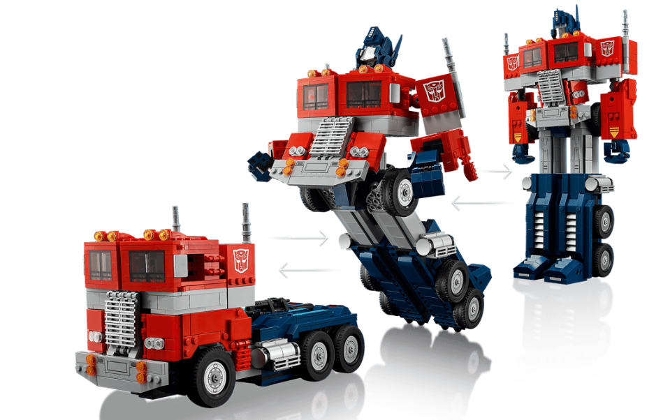"Transformeris OPTIMUSPRIME" Konstruktorius