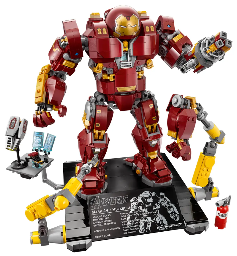 "Hulkbusteris: Ultron versija" Konstruktorius